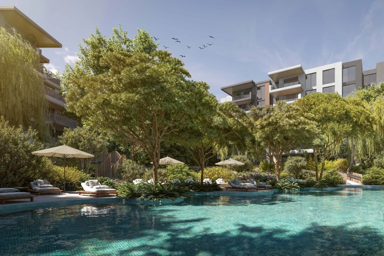 Amenities Trails Pools and Wellness at Lyra Ghaf Woods